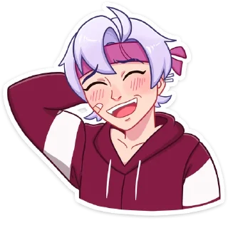 Sticker Тоши @Nyasticks - 3