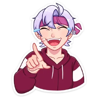 Sticker Тоши @Nyasticks - 7