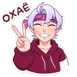 Sticker Тоши @Nyasticks - 11