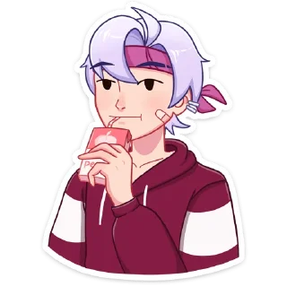 Sticker Тоши @Nyasticks - 0