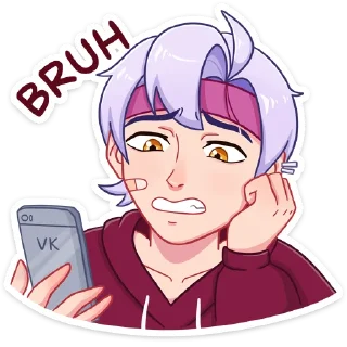 Sticker Тоши @Nyasticks - 2