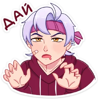 Sticker Тоши @Nyasticks - 4