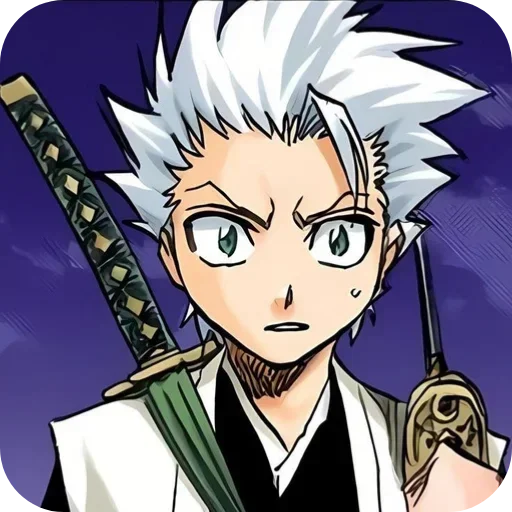 Sticker Toshiro_Hitsaga_by_TgEmodziBot - 1