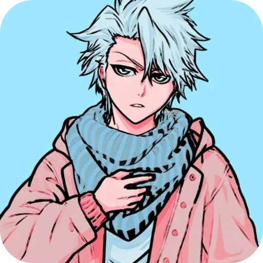 Sticker Toshiro_Hitsaga_by_TgEmodziBot - 1