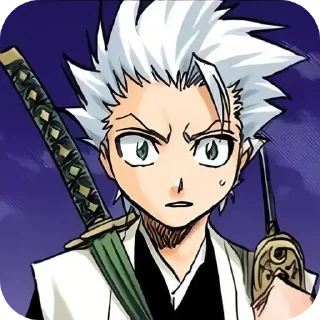 Стикер Toshiro Hitsugaya @Runia0 - 6