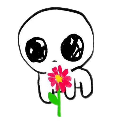 drawing clipart flower