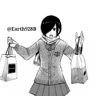Sticker Touka • @Earth928B - 11
