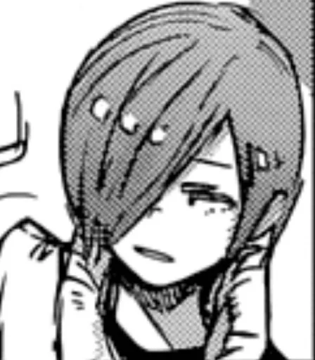 Стикер 霧嶋 董香 2 by @tokyoghoulstickers - 7