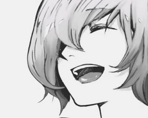 Стикер 霧嶋 董香 2 by @tokyoghoulstickers - 6