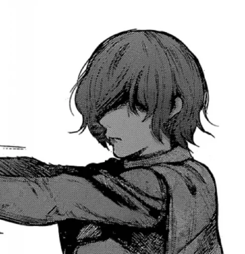 Стикер 霧嶋 董香 2 by @tokyoghoulstickers - 5