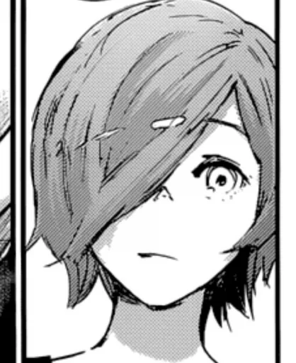 Стикер 霧嶋 董香 2 by @tokyoghoulstickers - 1