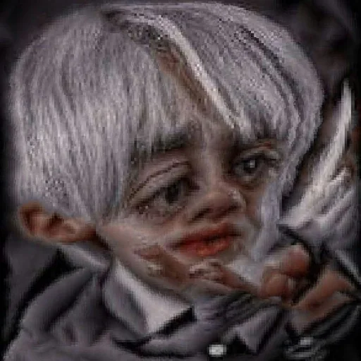 human face portrait sketch