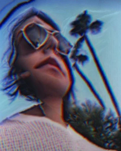 human face person glasses