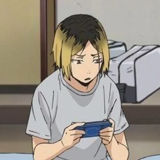 cartoon anime human face