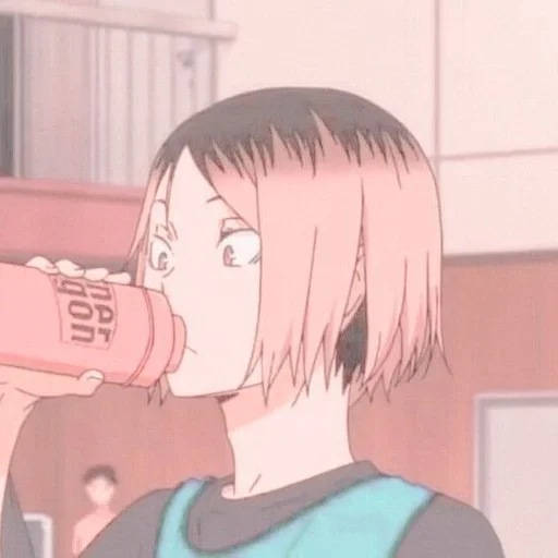 cartoon anime human face