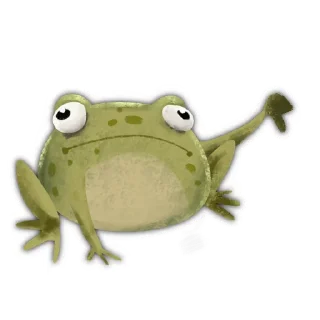 Sticker 🐸 Токсичная лягушка 🐸 @rsvt_art - 6