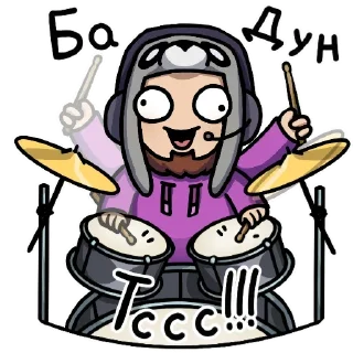 Sticker Toyjam Sticker @chi_of_mtal @Umorista_Official - 11