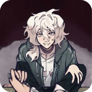 anime cartoon human face