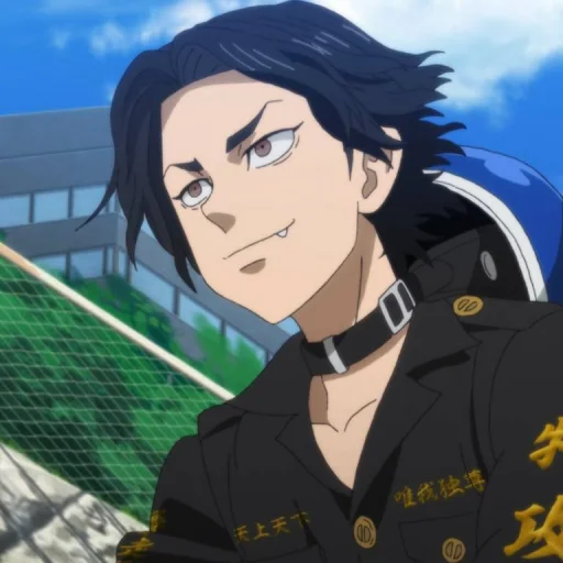 anime cartoon human face