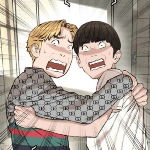 human face cartoon clothing