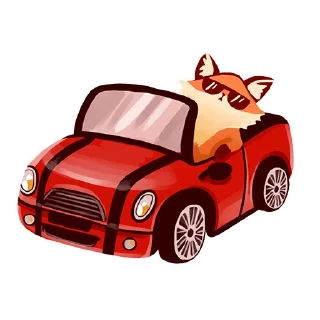 Sticker Tram Foxy - 7