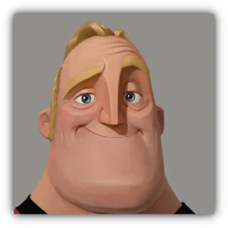 Sticker Traumatized Mr. Incredible - 7