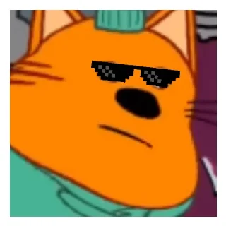 Sticker Тридцать Три Кота - 10