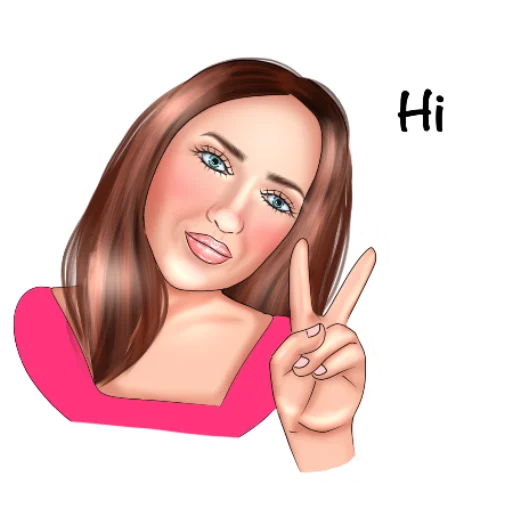 человеческое лицо косметика иллюстрация