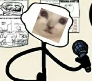 Sticker Trollface/Trollge - 5