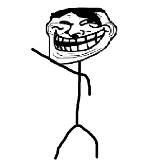 Sticker Trollface/Trollge - 10