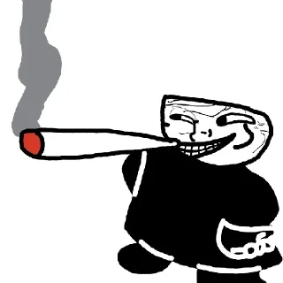 Sticker Trollface/Trollge - 7