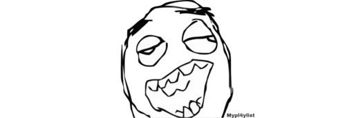 Sticker Trollface @MYpl4ylist - 8