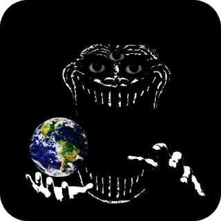Стикер Trollface - 8