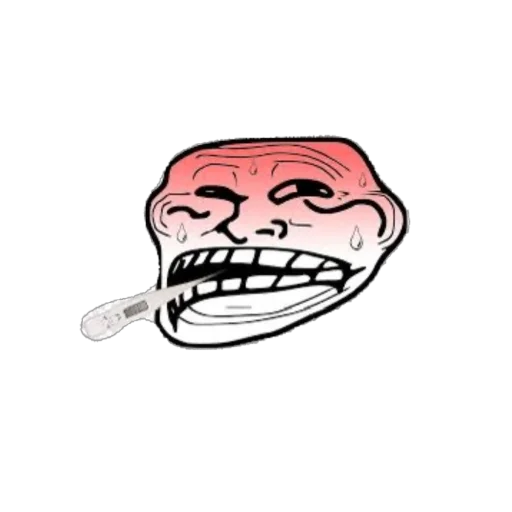 Стикер Trollface687 - 1