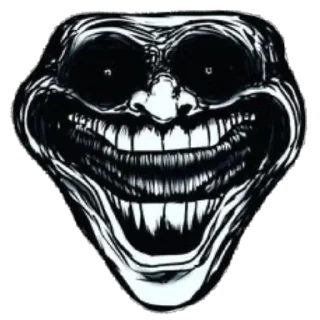 Sticker Trollface - 9