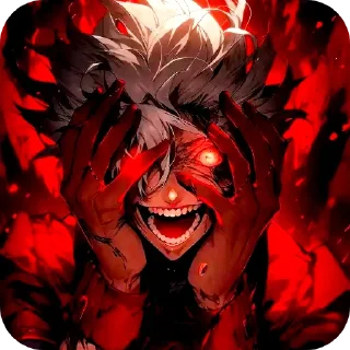 Sticker trollface creepy - 3