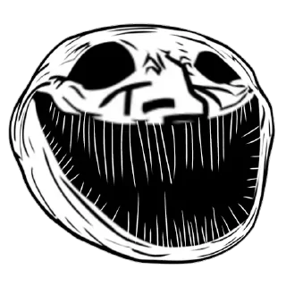 Sticker Trollface by @Zamy100 - 4