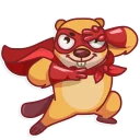 Sticker Troy Beaver - 6