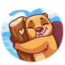 Sticker Troy Beaver - 8