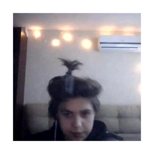 human face person wall