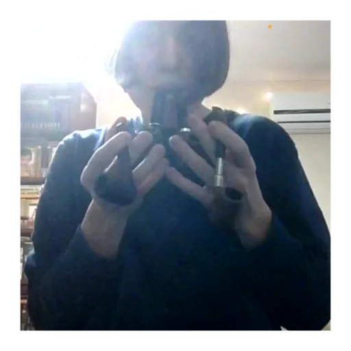 person indoor human face