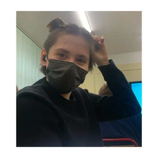 person human face clothing