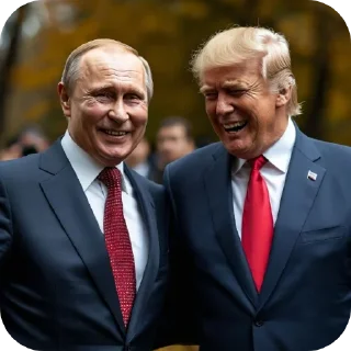 Стикер Trump - 4