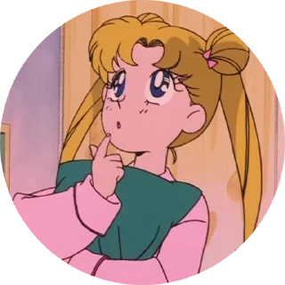 Sticker Usagi Tsukino (Sailor Moon) - 9