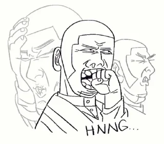 Sticker Ого, Голден Камуй - 5