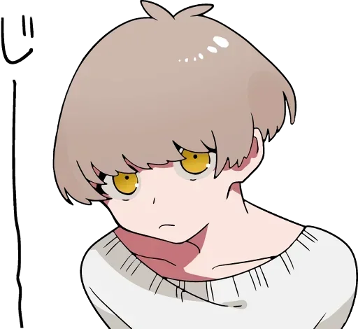 эскиз иллюстрация аниме