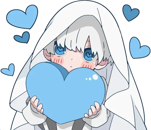 аниме клипарт иллюстрация