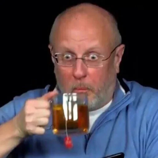 person human face drink