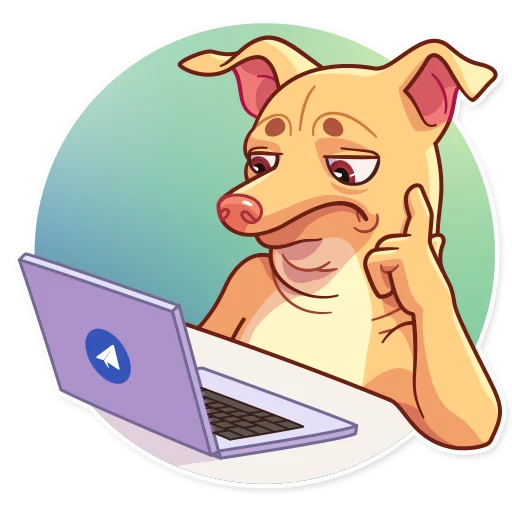 cartoon computer animal