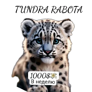 Sticker Тундра - 9